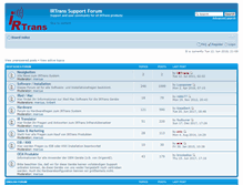 Tablet Screenshot of forum.irtrans.de