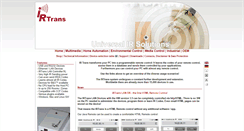 Desktop Screenshot of irtrans.com